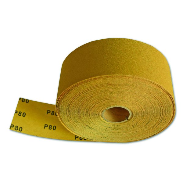 Continental Abrasives 2-3/4" x 40 Yard C-Weight Stearate Coated PSA Sheet Roll 120 Grit SD-234SGR120